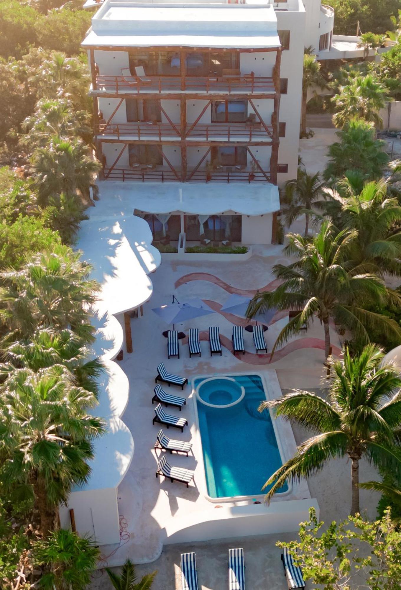 Beach Front Hotel Boutique Dk House Isla Holbox Exterior foto