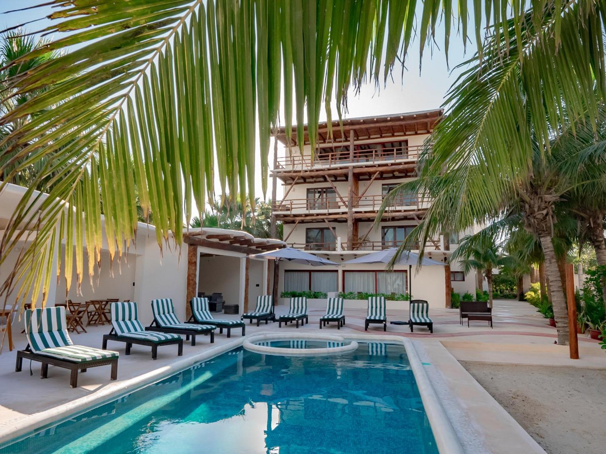 Beach Front Hotel Boutique Dk House Isla Holbox Exterior foto