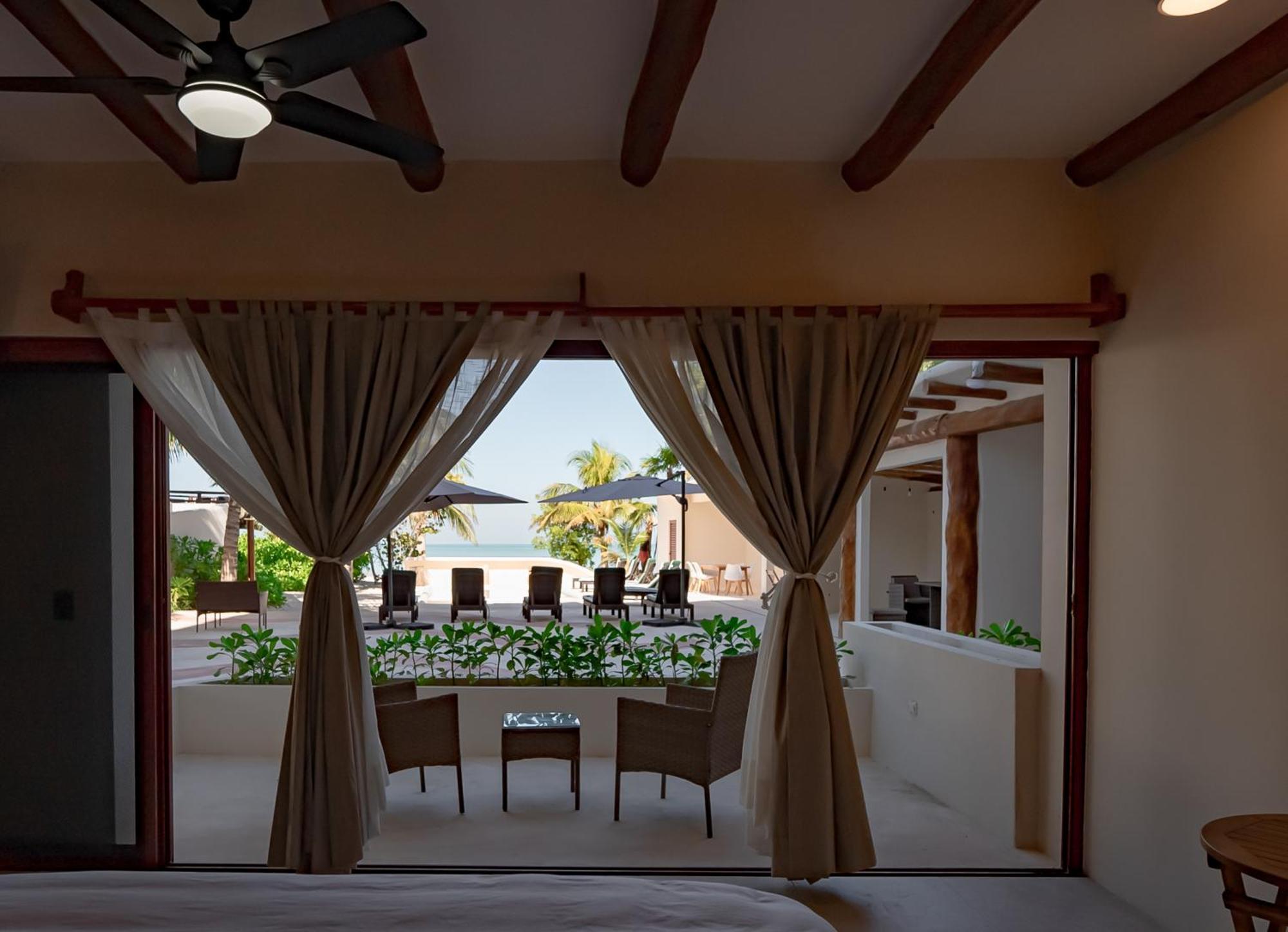 Beach Front Hotel Boutique Dk House Isla Holbox Habitación foto